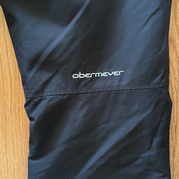 Obermeyer sz 8 women’s black ski snowboarding pants great pre owned condition - Picture 8 of 12